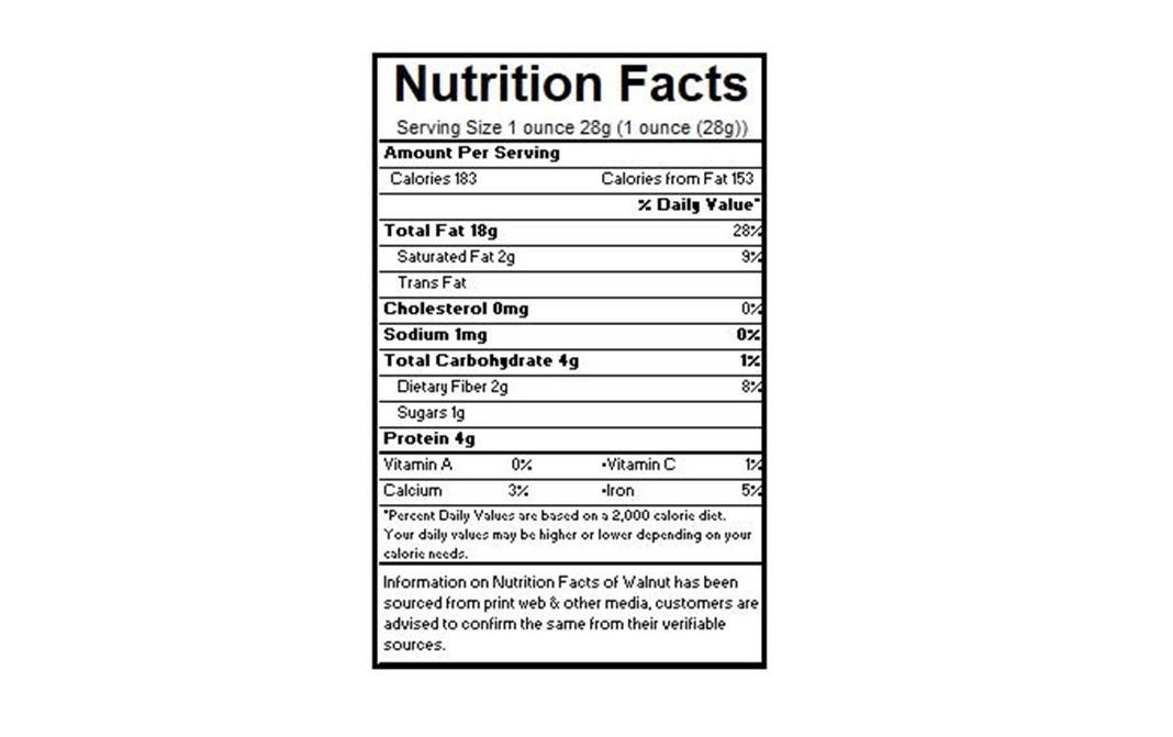 Hambre Walnut (Akhrot)    Pack  250 grams